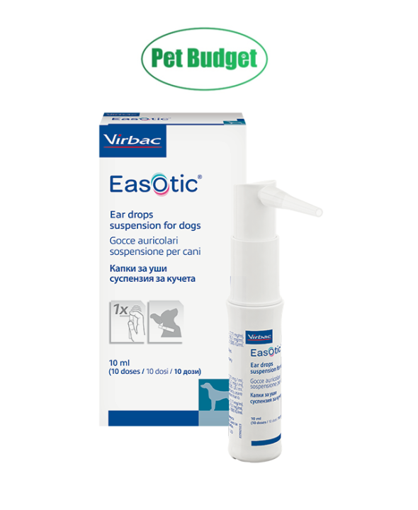 Virbac Easotic Ear Drops Suspension for Dogs 10ml Lazada PH