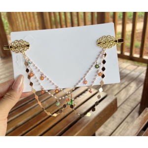 【Ship in 24H】Girls Ethnic Performance Chinese New Hanfu Super Fairy Princess Set Childrens Exotic Two-Piece Outfit Child Traditional Chinese Hanfu Dress Set Kids Girl