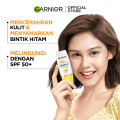 (PAKET HEMAT ISI 2) Garnier Bright Complete Vitamin C Super UV Sunscreen SPF50+/ PA+++ Matte Finish Skin Care - 30ml (Sunblock Untuk Kulit Cerah Terlindungi). 