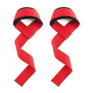 GK1AO Non-slip Weightlifting Wrist Straps Adjustable Padded Strength Training Straps Multi-functional Added Friction Gym Lifting Straps Gym Fitness