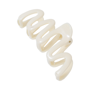 【♡Lovely girls house♡】INS Large Size Wave Hair Claw Gentle Acrylic Hairpin Hair Clip for Women Fashion Hair Accessory for Sweet Girls