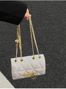 Small bag for women 2026new crossbody bag diamond grid chain small square bag