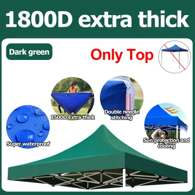 3200D Extra thick Tent Cover Replacement 2x2 2x3 3x3 3x4.5 3x6m Durable Outdoor Tent Cover Car Roof waterproof tents for camping tent for car parking