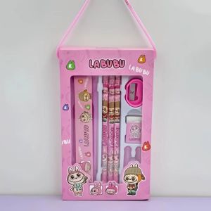 【Shipment From Malaysia】Labubu Sanrio Kuromi Cinnamoroll Melody stationery gift box set school opening student supplies birthday gift prizes penutup pen