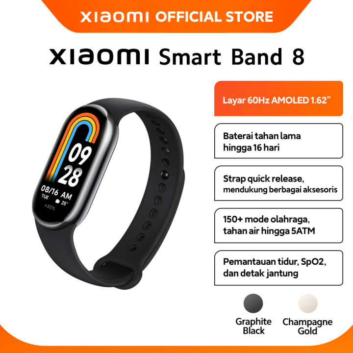 Detak Jantung Smartwatch Xiaomi Mi Band App Detak Jantung Band