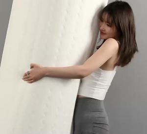 Folding Mattress Cleaning-Free Nanjiren Latex Mattress Cushion 1.8 Rice *2 M Hair Pack 1.5x2 M Student Dormitory Single Tatami Mattress Hard