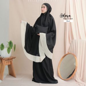 Kalisha - Adara Prayer Set (Mukena Katun Renda Rajut)