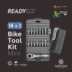 Bike Tool Kit Mini | 14-in-1 Multifunction Bicycle Repair Tool Set for Road & MTB Cycling