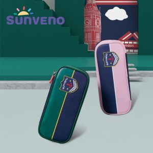 SUNVENO Noble Pencil Case Cute Cartoon Stationery Bag Multi-Functional School Pen Bag for Boy Girl Large Capacity Pencil Case(only pink)