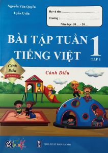 Bài tập tuần Tiếng Việt 1 tập 1 Cánh Diều - Sách tham khảo cấp 1