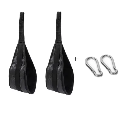 YIYU Hệ thống treo Dây đeo thể dục AB Sling Chống rách Máy nâng chân treo Đai hỗ trợ tập luyện Xà đơn Phụ trợ Dây đai tập bụng kéo lên Phòng tập thể dục tại nhà