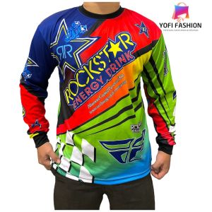 JERSEY OFROAD BAJU BALAP MOTOR CROSS KAOS TRAIL LENGAN PANJANG