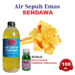 Air Sepuh Sendawa Siap Pakai Untuk Pembersih Cuci Perhiasan Emas 24K