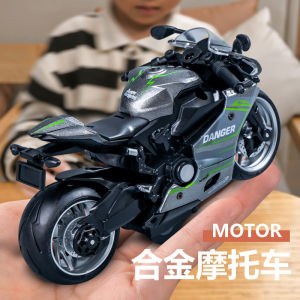 Super multi-style motorcycle toy boy birthday gift cake ornament cool locomotive alloy car model simulation