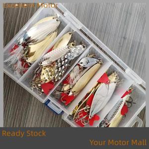 Excellent Ready Stock New Mixed Fishing Lure Set Minnow Spoon Lure Soft Lure Fishing Accessory In Box Artificial Bait For Bass Pike Crank Dropshipping