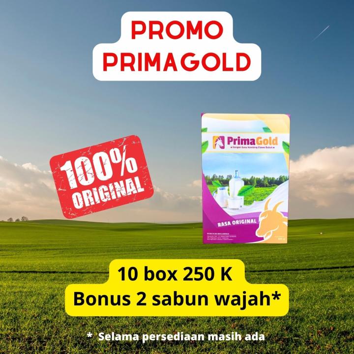Primagold Primagold Susu Kambing Etawa Bubuk 10 Boks Bantu Atasi Masalah ...