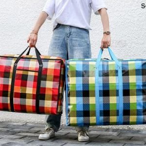 Tas Jumbo Laundry Tempat Baju Kotor Tas Baju Selimut Jinjing Belanja Mudik Tali Double
