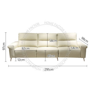 Recliner Sofa(FREE DELIVERY&INSTALL) Type NC9523 Cowhide Leather Sofa Genuine Leather Sofa USB Sofa