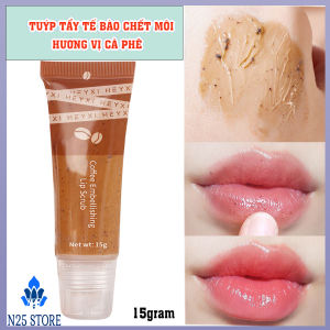 Tuýp Tẩy Tế Bào Chết Cho Môi Chiết Xuất Bơ Cà Phê Heyxi Giúp Môi Luôn Căng Mọng Ẩm Mịn Quyến Rũ