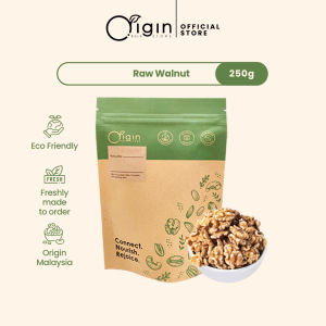 Origin Bulk Store Raw Nuts - Raw Walnuts (USA) 600g Bulk Pack Muslim Friendly