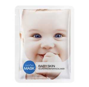 VIVABORONG BUNDLE 10PCS SADOER Baby Skin Facial Face Mask Baby Mask Facial Mask
