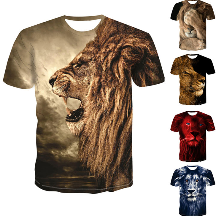 Fashion Casual 3d Print Men's And Women's Short-sleeve T-shirts