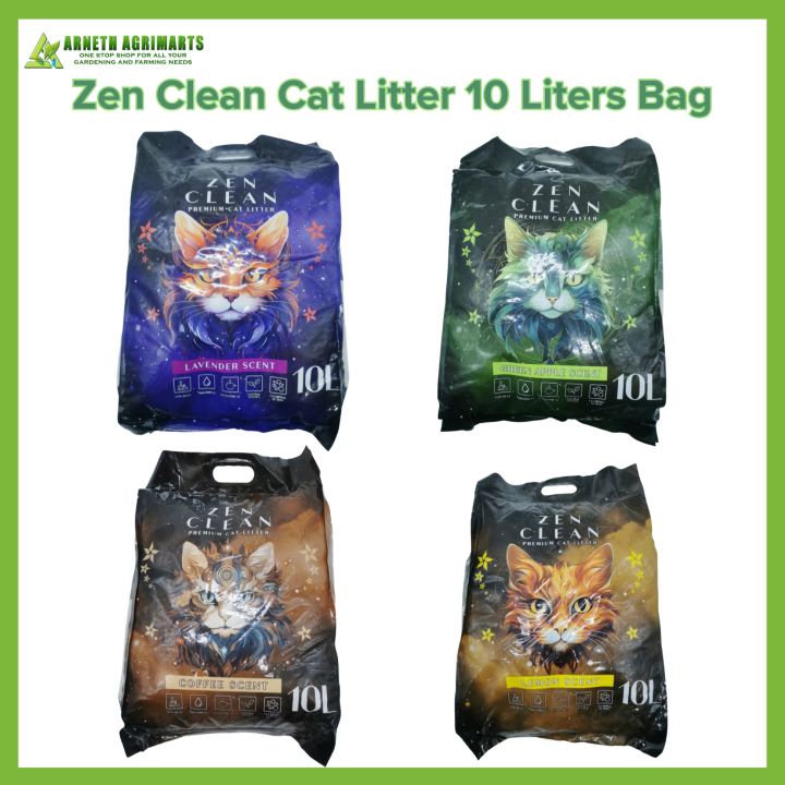 ZEN CLEAN SCENTED PREMIUM CAT LITTERS Lazada PH