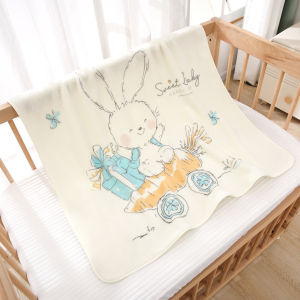 Lightweight Bedding Blanket with removable cover layer child-oriented design for bedroom sofa dormitory or air-conditioned room.