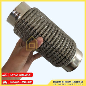 Fleksibel Knalpot Ulirrr 17 18 Gang Canter Mitsubishi Canter Ukuran 25x8