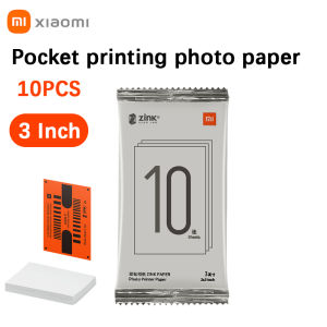 Xiaomi Mijia Paper For Pocket Photo Printer Inkless Printing Portable Picture Printer With DIY Share 500mAh picture printer pocket AR video printing Paper COD