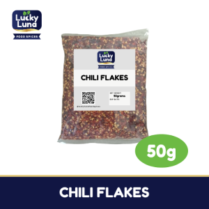 Hot Red Chili Pepper Flakes / Dried (250g 100g 50g 50g PET Plastic Shaker) | Lucky Luna All Natural Organic Premium Herbs and Spices
