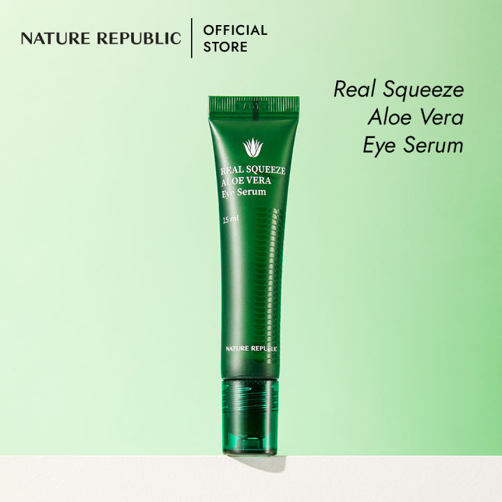 NATURE REPUBLIC REAL SQUEEZE ALOE VERA EYE SERUM