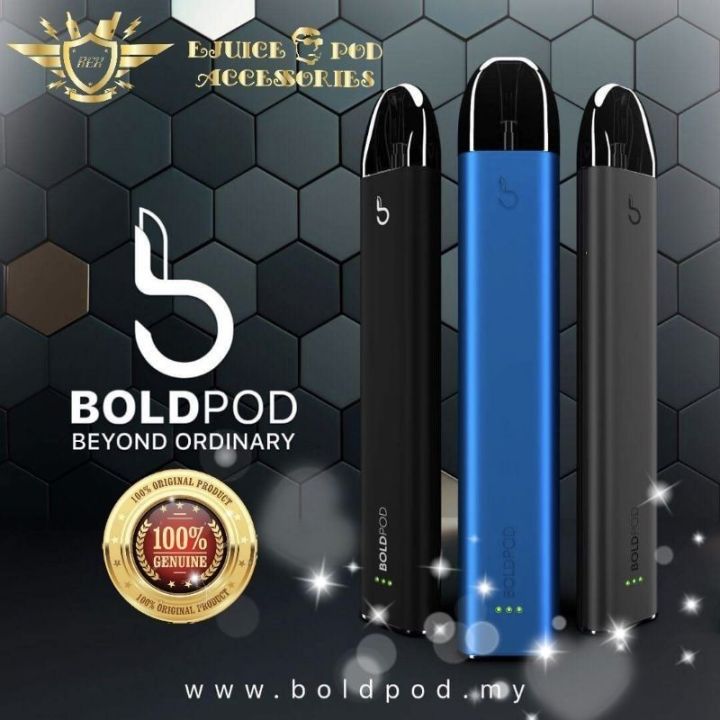 ORIGINAL BOLDPOD Bold Pod Starter Pack / Flavour Lazada