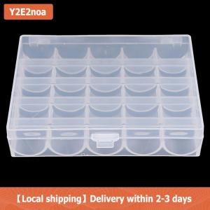 【Local shipping】 25 36 Spools Bobbins Sewing Machine Empty Bobbin Case Organizer Storage Box