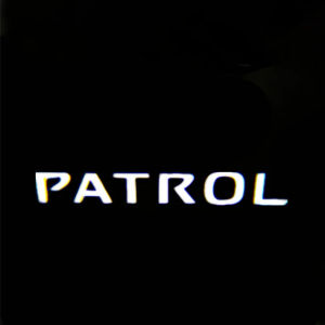 2Pcs LED Car Door Welcome Light Logo Accessories For Nissan Patrol Y62  Projector Lights Emblem Shadow Courtesy