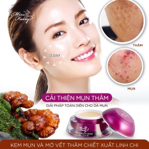 Kem MISS FAIRY LINH CHI xóa mụn - ngừa thâm tinh chất Linh chi 15g