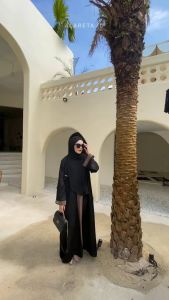 MARYAM ABAYA // ABAYA BASIC // GAMIS ABAYA // ABAYA TUREQIE // ABAYA JATBLACK