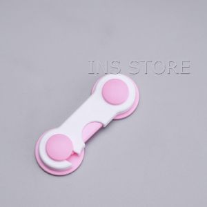 ล็อคลิ้นชัก ล็อคประตู ล็อคตู้เย็น กันเด็กเปิด ที่ีล๊อคตู้ ที่ล็อคเก๊ะเข้ามุม ตัวล็อคตู้ ใช้ล็อคตู้เย็นได้ สายล็อคสไตล์เข็มขัด INS