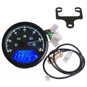 12V Motorcycle Digital Odometer Speedometer Universal Motorcycle Speedometer Meter Gauge Led Indicator