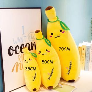 35/50/70CM Banana Doll Plush Stuffed Toy Sleeping Pillow Cushion Kids Soft Stuffed Lovely Toy Birthday Gift