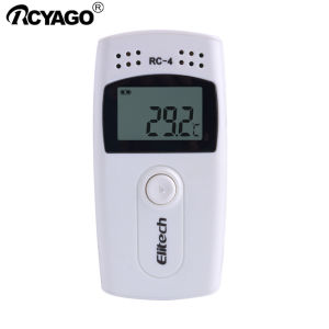 RCYAGO Digital USB Temperature Data Logger RC-4 LCD with External Sensor