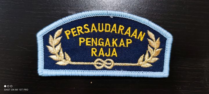 Malaysia King Scout Brotherhood Shoulder Patch ( Persaudaraan Pengakap ...