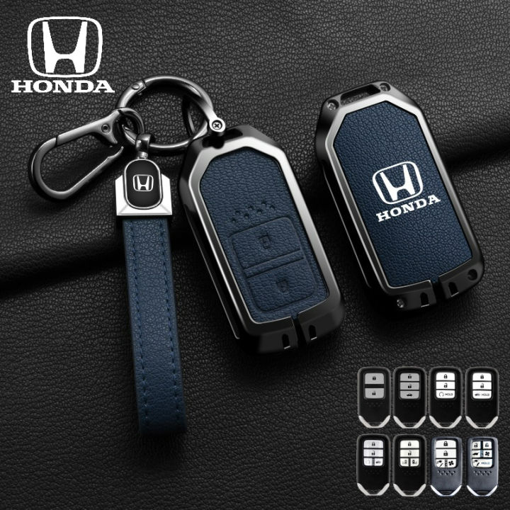 Original Honda CR-V Schlüsselanhänger Aus Leder – Schwarz, Offizielles Merchandise