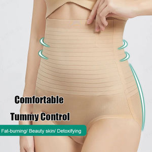 Shapewear Ice Silk High Waist Panties Women Tummy Control Bodysuit