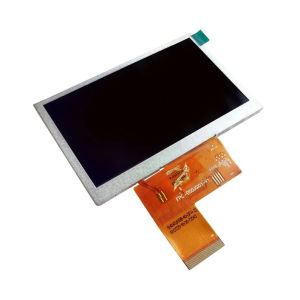 หน้าจอ LCD TFT ขนาด 5 นิ้ว 40 พิน IPS มุมมองเต็ม แสดงปลาและสมอได้ชัดเจน ความละเอียดสูง 800 * 480