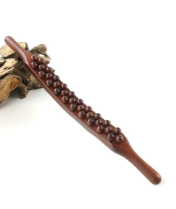 Ergonomic Massage Roller Deep Tissue Therapy Acupressure Nodes 53-Point Ergonomic Massage Roller Deep Tissue Therapy Stick Non-Slip Acupressure Nodes Portable Muscle Pain Relief for Back Neck Legs Sports Recovery