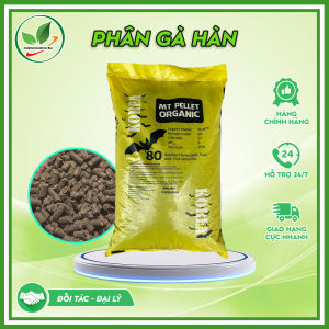 [Bao 20kg] Phân gà hữu cơ Hàn Quốc dạng viên nén thích hợp sử dụng cho cây trồng rau củ quả.