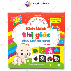 Sách - Kích Thích Thị Giác Cho Trẻ Sơ Sinh Song Ngữ Anh - Việt