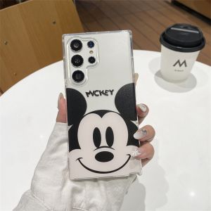 With Stands Cute Cartoon Mickey Mouse Shockproof Cases for Samsung S25Ultra S23Ultra S22Ultra S24Ultra mickeymosue Phone Case for Galaxy S25Plus S24Plus Note20Ultra Note10Plus S21FE S20FE S23E S24FE A56 A36 A26 A16 A06 A55 A35 A15 A05s A54 A34 A24 A14