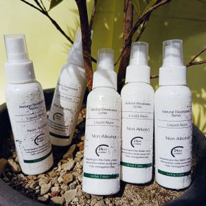 Natural Deodorant Spray Tawas Penghilang bau ketiak bau badan 100ml
